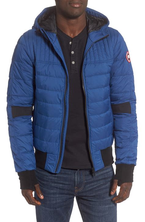 Canada Goose Cabri Hooded Packable Down Jacket Blue For
