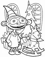 Coloring Pages Elf Year Olds Funny Elves Fun Printable Color Getcolorings Christmascoloring sketch template