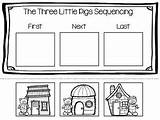 Pigs Little Three Sequencing Story Activity Preschool Teacherspayteachers Kindergarten Worksheets Activities Fairy Teaching Tale Choose Board Sold sketch template