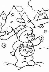 Coloring Pages Care Winter Bear Bears Time Mountain Snowy Teddy Holidays Climb Print Button Through Grab Right Size Color Getdrawings sketch template