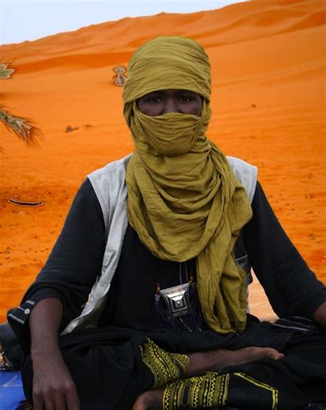 Orange Gold And Blue Morocco Tuareg Tuareg People