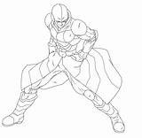 Hit Lineart Deviantart Dragon Ball sketch template