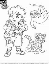 Diego Go Coloring Pages Printable Print Color Cartoons Popular Kids Book Coloringhome Them sketch template