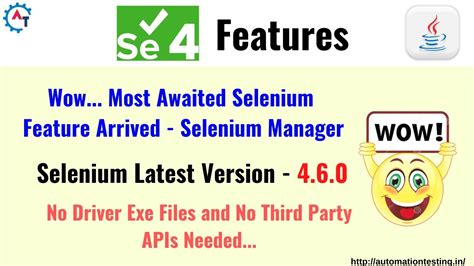 selenium manager  selenium   webdrivermanager  exe