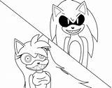 Sonic Exe Coloring Pages Tails Metal Printable Hedgehog Shadow Drawing Color Print Kids Games Getdrawings Getcolorings Popular Xcolorings Coloringhome sketch template