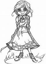 Gale Dorothy sketch template