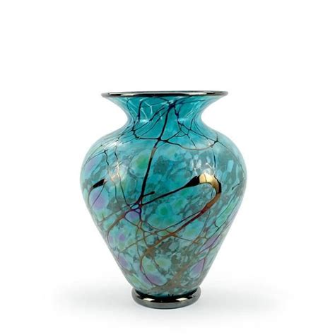 Handcrafted Art Glass Wide Serenity Vases By David Lindsay In 2020