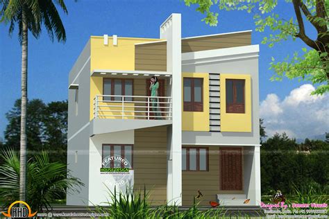 small double floor home kerala home design  floor plans  dream houses