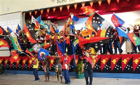 Papua New Guinea Celebration For 41st Anniversary Of