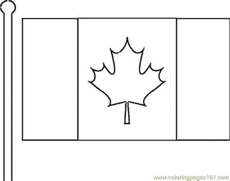 printable canadian flag colouring page  printable coloring pages