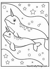 Narwhal Iheartcraftythings sketch template