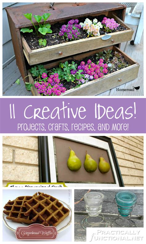 creative ideas projects crafts recipes   practically