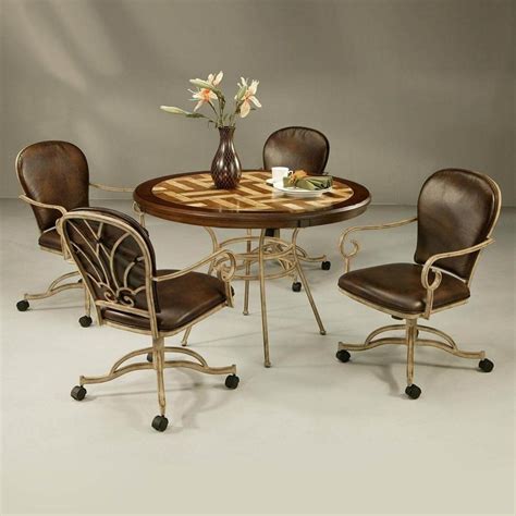 dining chairs  casters youll love   visual hunt