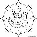 Adventskranz Ausmalen Ausdrucken Ausmalbild Bilder Kerzen Weihnachtsmandala Vorlagen Advent Ostern Datei Weihnachtskranz Pinnwand sketch template