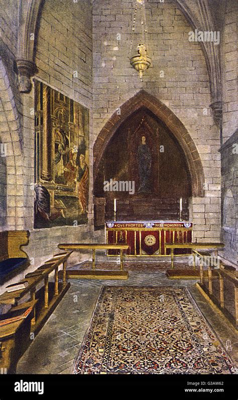 westminster abbey london  chapel  st faith st faiths stock