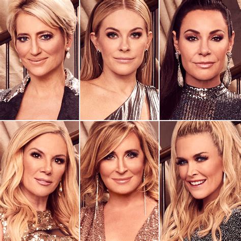 real housewives   york city season  official cast portraits