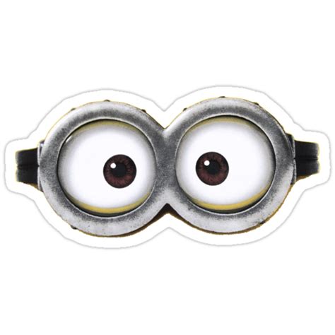 minion printable goggles