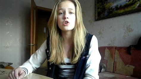 pretty russian girl sing song youtube