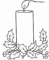 Candle Christmas Coloring Pages Drawing Light Advent Printable Color Candles Pencil Kids Print Drawings Getdrawings Blow Wind Book Night Place sketch template