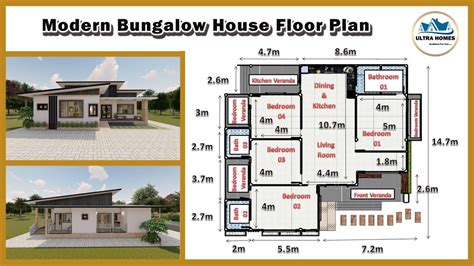 bungalow house designs  floor plan viewfloorco