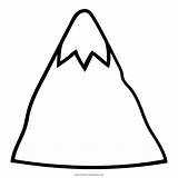 Montagna Nevado Montaña Stampare Ultracoloringpages sketch template