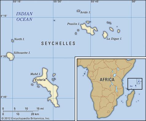 map  seychelles  geographical facts  seychelles   world