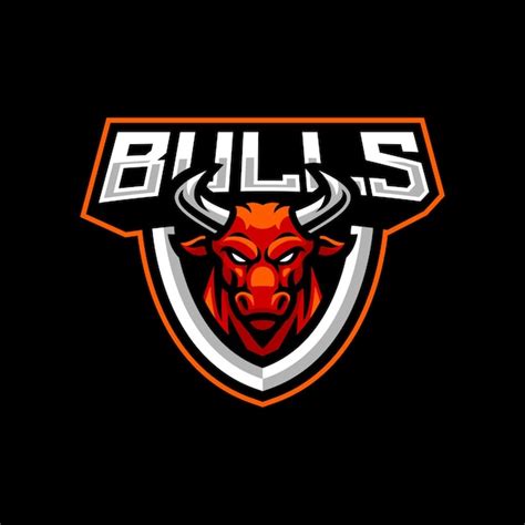 premium vector bulls mascot logo design