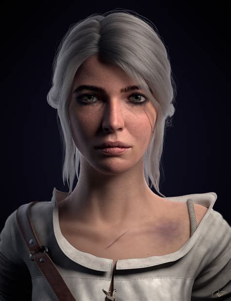 Cirilla Of Cintra The Witcher Finished Projects Blender Artists