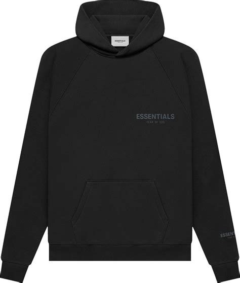 buy fear  god essentials pullover hoodie stretch limo suf goat
