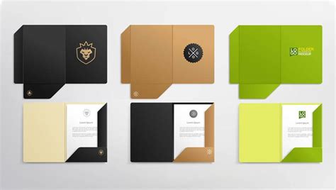 branded document wallets