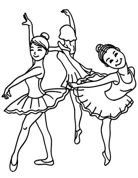 young girls ballet dance class coloring page young girls ballet dance
