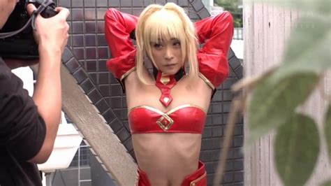 mordred from fate grand order cosplayer gets fucked hard