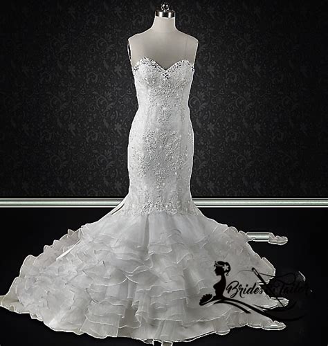 Bling Mermaid Wedding Dress Brides And Tailor Usa