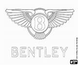 Bentley Colorear Coches Automarken Toyota Marca Marke sketch template