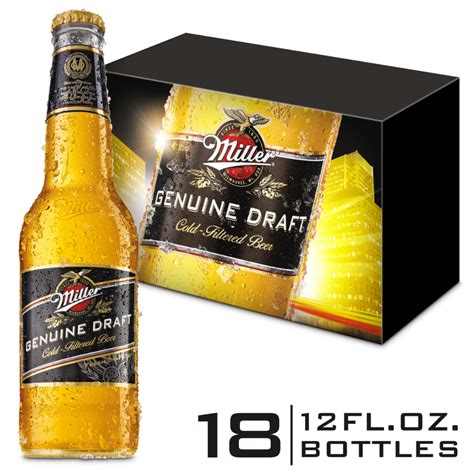 day shipping buy miller genuine draft beer american lager  pack beer  fl oz