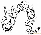 Pokemon Coloring Onix Pages Color Coloringpagesonly Adult Online Pokémon Kids Printable Colouring Print Getdrawings Rayquaza Cartoon sketch template