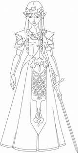 Zelda Coloring Pages Princess Legend Kids Sheets Colouring Print Color Book Link Twilight Coloriage Imprimer Printable Adult Character Characters Ocarina sketch template