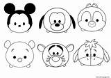 Tsum Coloring Pages Disney Colouring Printable Print sketch template