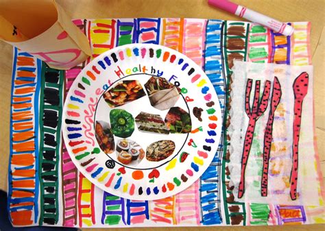 healthy eating healthy fun  grade  art lessons  kids