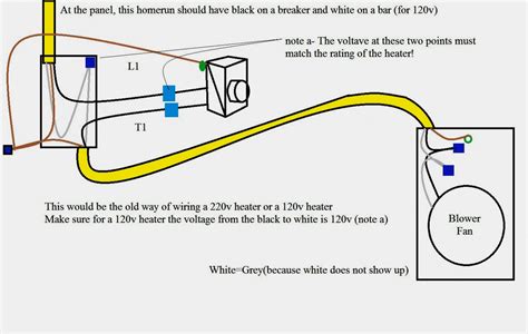 baseboard heater wiring diagram wiring diagram