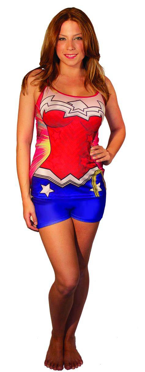 Oct131755 Dc Heroes Wonder Woman Pajama Set Sm