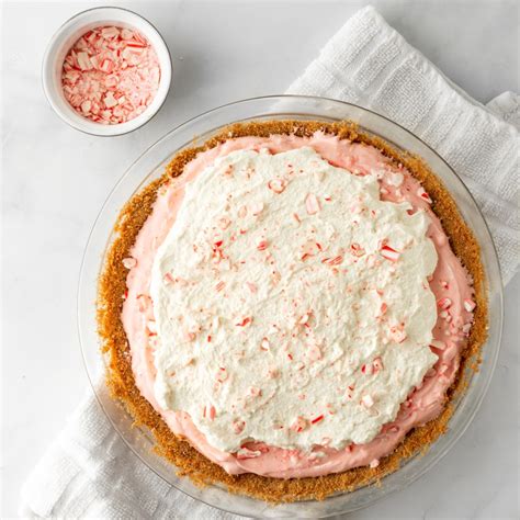 No Bake Candy Cane Pie Such A Sweetheart