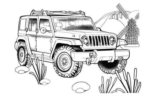 wrangler unlimited   jeep coloring book jeep coloring book