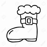 Santa Boots Clip Clipart Clipground sketch template