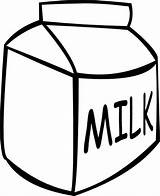 Milk Carton Coloring Clipart Draw Colouring Box Pages Outline Gallon Clip Drawing Color Kids Cookies Netart Jug Cliparts Clipground Find sketch template