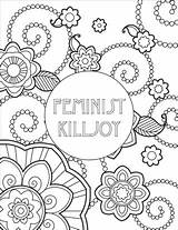 Pages Colouring Feminist Coloring Color Printables Women International sketch template