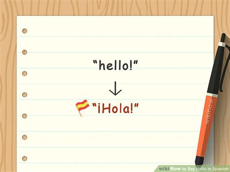 How To Say Hello In Spanish Spanish Tips Wiki English