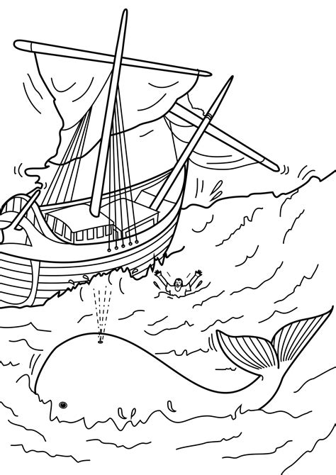 jonah coloring page catholic coloring pages  kids  colour