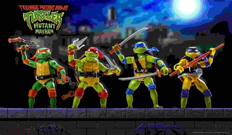 teenage mutant ninja turtles mutant mayhem toy reveal  playmates