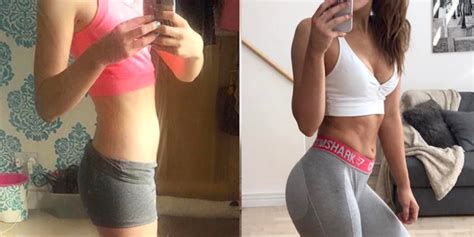 Woman S Dramatic Before And After Photos Prove Weight Gain Can Be Good
